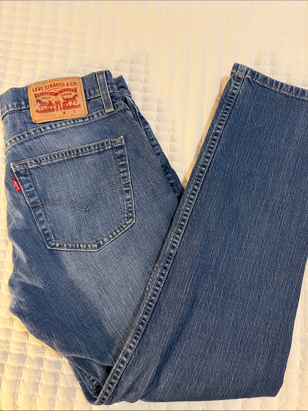 Levi's Men's Classic Straight Blue Denim Jeans 511   32x30